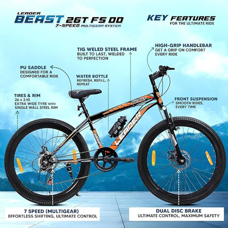 Leader Beast 26T Multispeed (7 Speed) - Image 3