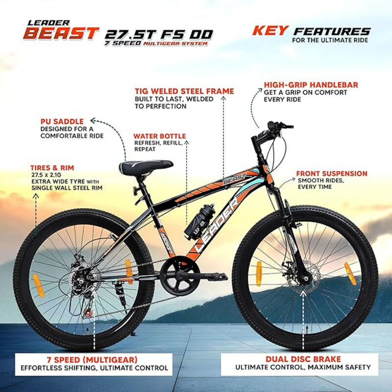 Leader Beast 27.5T Multispeed (7 Speed) - Image 4